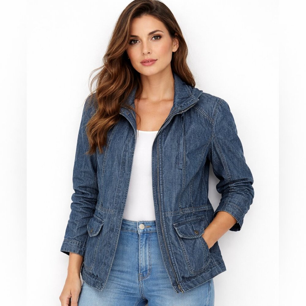 Talbots Blue Jean Jacket